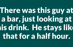 The Unfortunate Man At The Bar