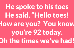 An Old Man Woke Up To Celebrate 92Nd Birthday