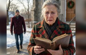 My husband had promised me a big surprise for our 55th Christmas together—yet he passed away two months before. On Christmas morning, while I was at church, a stranger approached me and handed me a diary.