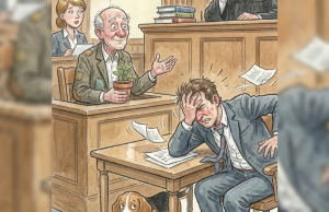 A Witness In A Burglary Trial