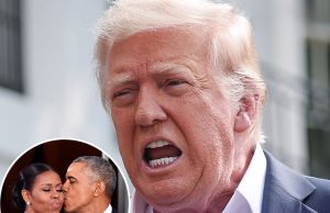 Donald Trump continues to defend ‘rac:i:st’ video he posted of Michelle and Barack Obama despite backlash