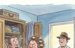 A woman was having a passionate affair