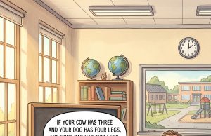 A first grade teacher, Ms Brooks was having trouble with one of her students.