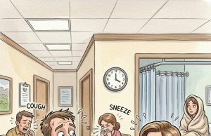 Paddy works as a cleaner for a the doctor’s rooms and one afternoon,