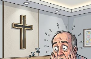 A married man was visiting his girlfriend when she