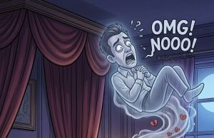 After the wedding, in the middle of the night,…