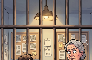 A police officer in a small town stopped a motorist who was speeding down Main Street.