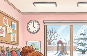 It was a freezing winter afternoon,