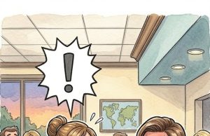 Lil’ Johnny’s mother took him to the bank