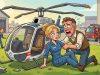 A Blonde’s Helicopter Lessons