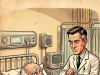 A wealthy but stingy old man was lying on his hospital bed.